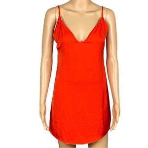 LOVERS + FRIENDS REVOLVE red mini slip dress with adjustable straps Small VGUC